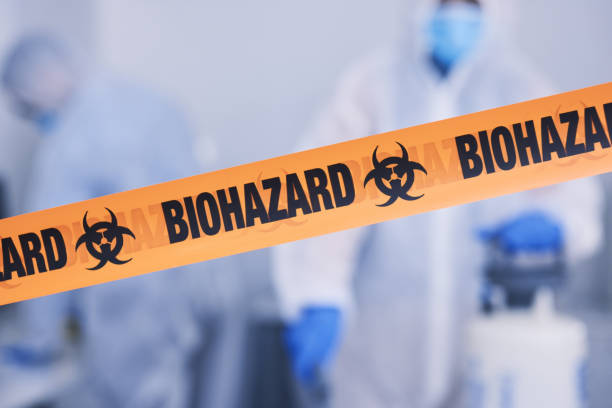 Professional Biohazard technician working in Montreat, NC